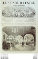 Le Monde Illustré 1869 N°619 Japon Mikado Miako Yedo Tokaido Kanno Saki St Aignan (76) Hanovre - 1850 - 1899