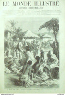 Le Monde Illustré 1877 N°1074 Inde Bellary Madras Bulgarie Tcherkes St-Odile 67 - 1850 - 1899