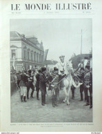 Le Monde Illustré 1904 N°2479 Serbie Pierre 1er Belgrade Mandchourie Port-Arthur Téléphone Sans Fil - 1850 - 1899