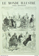 Le Monde Illustré 1876 N°1002 Mulhouse (68) Harfleur (14) Montelimar (26) Maroc Nohant (36) Turquie Abd Ul Aziz - 1850 - 1899