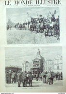 Le Monde Illustré 1899 N°2222 Afrique-Sud Prétoria Bloempontein Transvaal Natal Marseille (13) - 1850 - 1899