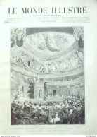 Le Monde Illustré 1891 N°1784 Japon Tokio Prince Sanjo Ermenonville (60) Algérie Palestro - 1850 - 1899