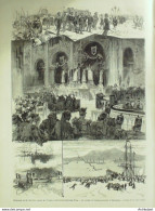 Le Monde Illustré 1876 N°1001 Dreux (28) Honfleur (14) Nohant (36) G.Sand Turquie Constantinople - 1850 - 1899