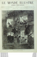 Le Monde Illustré 1876 N° 995 Cancale (35) Honfleur (14) St-Simeon Rouen (76) Belgique Bruxelles Leopold II Laeken - 1850 - 1899