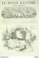 Le Monde Illustré 1870 N°700 Strasbourg (67) Mgr Roes Verdun (08) Mgr Hacquard Boulogne Francs-tireurs - 1850 - 1899