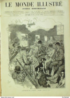 Le Monde Illustré 1878 N°1120 Angleterre Tamise Woolwich Choc Du Bywel-Castle Boulogne Sur Mer (62) - 1850 - 1899