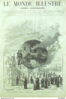 Le Monde Illustré 1877 N°1073 Saint-Barthélemy (97) Gustavia Dagny (77) - 1850 - 1899