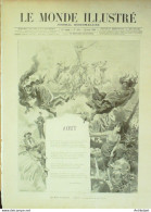 Le Monde Illustré 1896 N°2056 Saintes-Maries île Pomègue (13) Rennes (35) Soudan Omderman Mahdi - 1850 - 1899