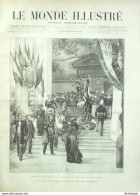 Le Monde Illustré 1893 N°1898 Siam Luang Prabang Chicago Algérie Oued-Biskra Versailles (78) - 1850 - 1899