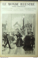 Le Monde Illustré 1884 N°1445 Chine Tai Wan Annam Les éléphants De Guerre Fêts Hué - 1850 - 1899