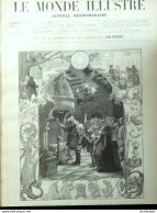 Le Monde Illustré 1885 N°1500 Serbie Pirot Sapho Bouley Député (56) - 1850 - 1899