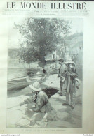 Le Monde Illustré 1891 N°1796 Suisse Berne Argenteuil (92) Portsmouth Belle-Ile-en-Mer (56) - 1850 - 1899