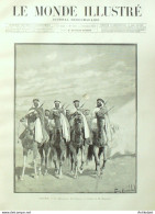 Le Monde Illustré 1891 N°1804 Algérie El-Goleah Lorient (56) Maroc Fez Aït-Chorkmon - 1850 - 1899