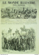 Le Monde Illustré 1858 N° 74 St-Malo (35) Fécamp (76) Cherbourg (50) Dijon (21) Baden - 1850 - 1899
