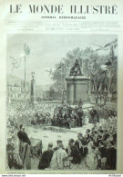 Le Monde Illustré 1880 N°1224 Clermont-Ferrand (63) Turquie Smurne Japon Tégouti Okoma Pérou Callao Etats-Unis Okoma - 1850 - 1899