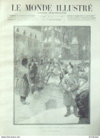 Le Monde Illustré 1891 N°1775 Canada Ottawa Terre-Neuve Bonne-Baie John Macdonald - 1850 - 1899