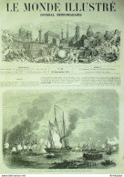 Le Monde Illustré 1857 N° 23 Algérie Aït-Saïd Aït-Herba Laval (53) Chine Blois (41) - 1850 - 1899