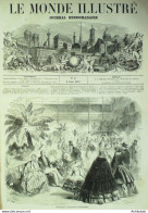 Le Monde Illustré 1857 N°  8 Russie Stavropol Types Caucasiens Algérie Djurdjura - 1850 - 1899