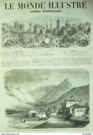 Le Monde Illustré 1857 N° 22 St-Jean Maurienne (73) Culoz (69) Inde Agra St-germain (78) - 1850 - 1899