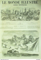 Le Monde Illustré 1857 N° 21 Sydenham Algérie Aït-el-Hassem Beni Yenni Havre (76) - 1850 - 1899