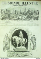 Le Monde Illustré 1858 N° 81 Quimper (29) Lisbonne Toulon (83) Laverne Saint-Hélène - 1850 - 1899