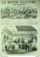Le Monde Illustré 1857 N°  6 Nohand (36) ïle De Wright Carisbrooke Sète (34) Asnières - 1850 - 1899