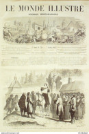 Le Monde Illustré 1863 N°338 Biarritz (64) Chine Fu-Min-Asin Mexique Tampico Iran Types Perses - 1850 - 1899