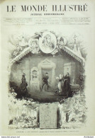 Le Monde Illustré 1876 N° 980 Puits Jabin St-Etienne (42) île De La Réunion Salazie Espagne Cacérès - 1850 - 1899