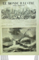 Le Monde Illustré 1859 N°139 Algérie Ghar Rouban Marseille (13) Compiegne Espagne Alicante Malaga - 1850 - 1899