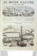 Le Monde Illustré 1867 N°520 St Domingue Santo Domingo Italie Riva Lac De Garde - 1850 - 1899
