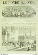 Le Monde Illustré 1863 N°310 Mansion-House Pologne Langlewiez-Roquebrune Uruguay De Figueroa - 1850 - 1899