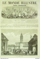 Le Monde Illustré 1863 N°312 Pologne Tarnow Constantinople Mexique Palo-Verde Puy (43) Pénitents - 1850 - 1899