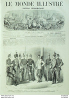 Le Monde Illustré 1867 N°538 Angleterre Wimbledon Trafalgar-Square Barnsley Pierrefonds (60) - 1850 - 1899