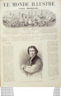 Le Monde Illustré 1866 N°504 Siam Monton Chanthaboum Italie Rome Maroc Tetuan  - 1850 - 1899