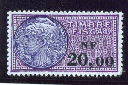 Fiscaux Série Unifiée N° 342 - Stamps