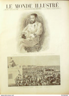 Le Monde Illustré 1897 N°2121 Sénégal Dakar île Gorée Thiès St-Louis Cavalier Cayor Loco Heilmann - 1850 - 1899