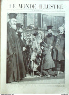 Le Monde Illustré 1912 N°2907 Balkans San-Stefno Okrida Preveza Hademkeuf,Joachim III Turquie Tewfik Pacha - 1850 - 1899
