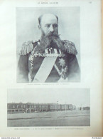 Le Monde Illustré 1904 N°2482 Serbie Zitcha Pierre 1er Mandhourie Moukden Gaolian Liao-Ho Cannes (06) Roi De Saxe - 1850 - 1899