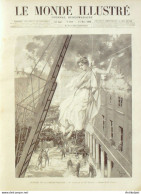 Le Monde Illustré 1900 N°2242 Madagascar Araignée Sericigène Comédie-Française Incendie Métro Bastille - 1850 - 1899