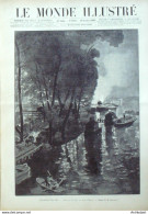 Le Monde Illustré 1899 N°2221 Pau (64) Afrique-Sud Johannesburg Simons' Town. Bloemfontein Capetown Arcachon (33) - 1850 - 1899