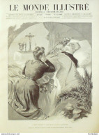 Le Monde Illustré 1900 N°2263 Pays-Bas Zuyderzée Perse Shah Italie Monza Roi Humbert Victor-Emmanuel III - 1850 - 1899