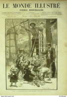 Le Monde Illustré 1882 N°1338 Bey De Tunis Si-Ali-Bey Montceau (71) Algerie Oran Uruguay Cerro-Largo - 1850 - 1899