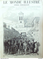 Le Monde Illustré 1880 N°1219 Mans (76) Turquie Péra Cherbourg (50) St-Cloud (92) - 1850 - 1899