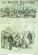 Le Monde Illustré 1859 N° 87 Japon Jeddo Chauny Saint-Gobain (02) Tunisie Derwiche - 1850 - 1899