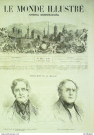 Le Monde Illustré 1859 N° 86 Compiègne (60) Inde Calcutta (Martinique) St-Pierre - 1850 - 1899