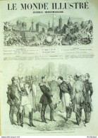 Le Monde Illustré 1858 N° 79 Pologne Varsovie Bruxelles New York Châlons (51) - 1850 - 1899