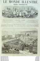 Le Monde Illustré 1861 N°229 Marseille (13) Abbeville (80) Chalons (51) Hongrie Pesth - 1850 - 1899