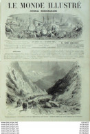 Le Monde Illustré 1867 N°544 Espagne Catalogne Billancourt Amiens (80) Borghano (20) Vero Gavarnie (65) - 1850 - 1899