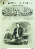 Le Monde Illustré 1861 N°204 Egypte Ouech Italie Naples Palais Chiatomone Turquie Baqtché-Capoussou - 1850 - 1899