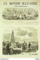 Le Monde Illustré 1873 N°852 Reichshoffen (67) Belfort (90) Levallois-Perret(92) Autriche Vienne - 1850 - 1899